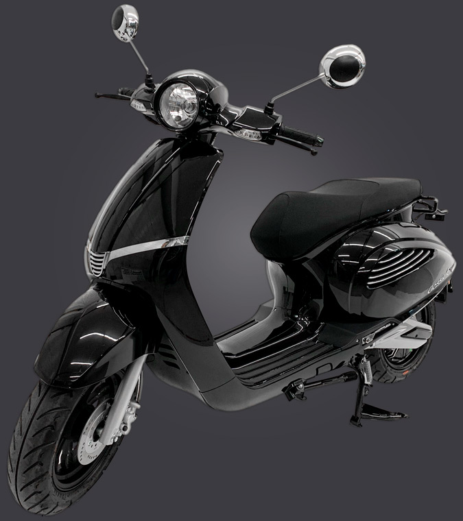 Shiwei Scooter Zwart